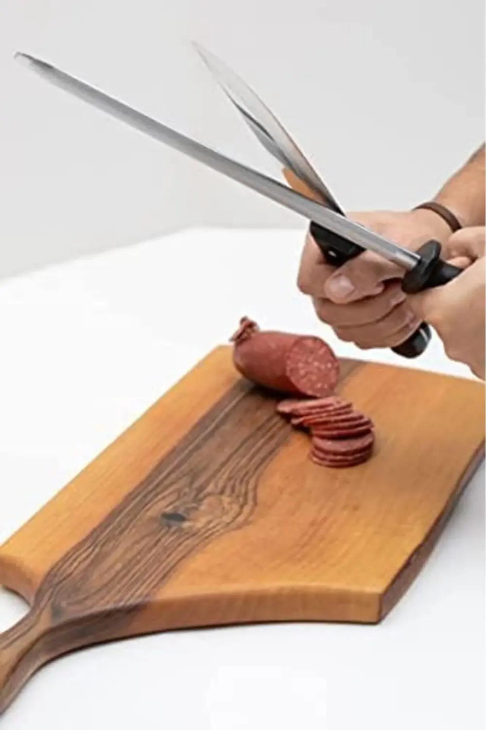 Oval Masat - Kasap Masatı - Bıçak Bileyici - Bileme Çeliği - Bıça