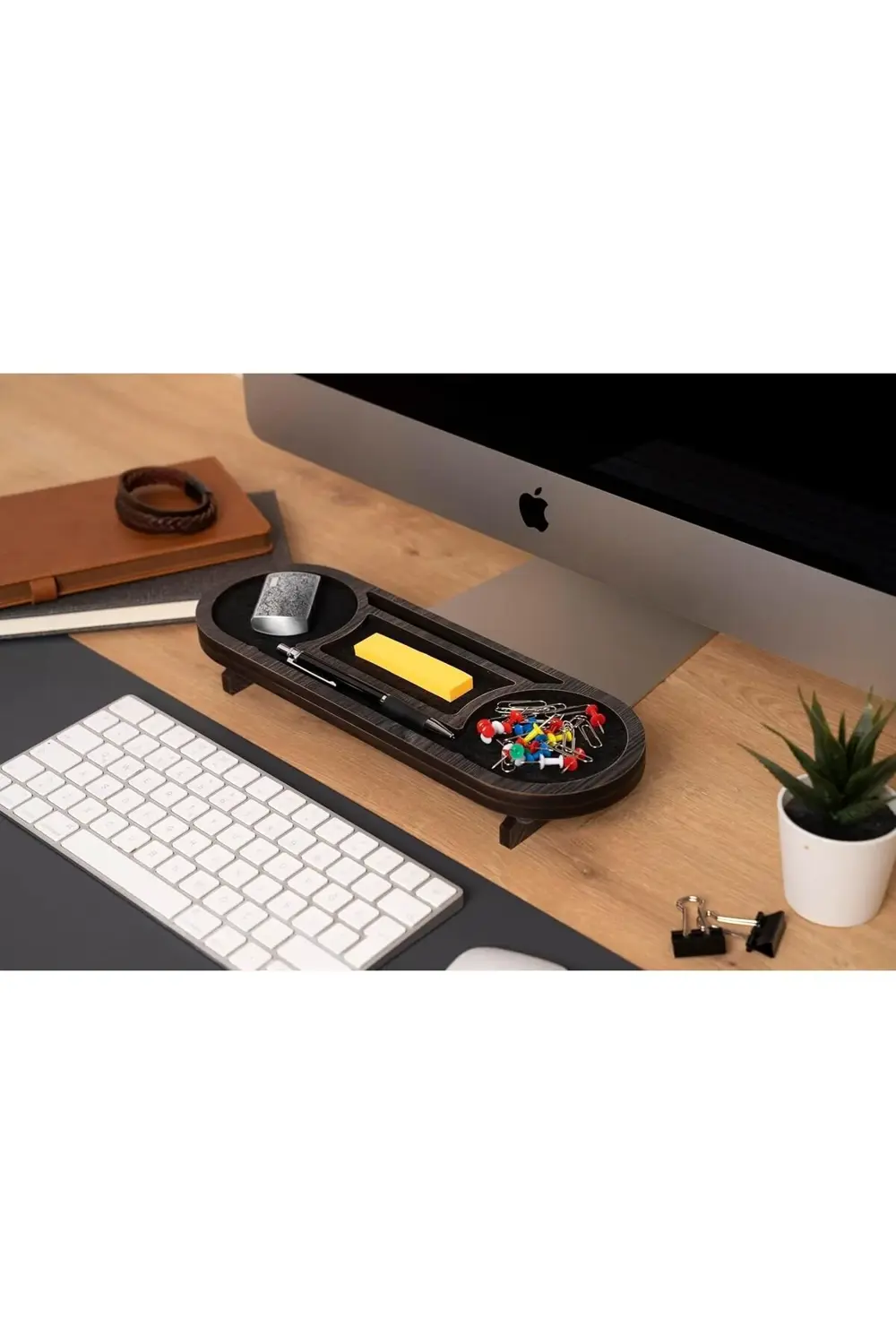 Oval Masaüstü Organizer Mini Antik 1178227