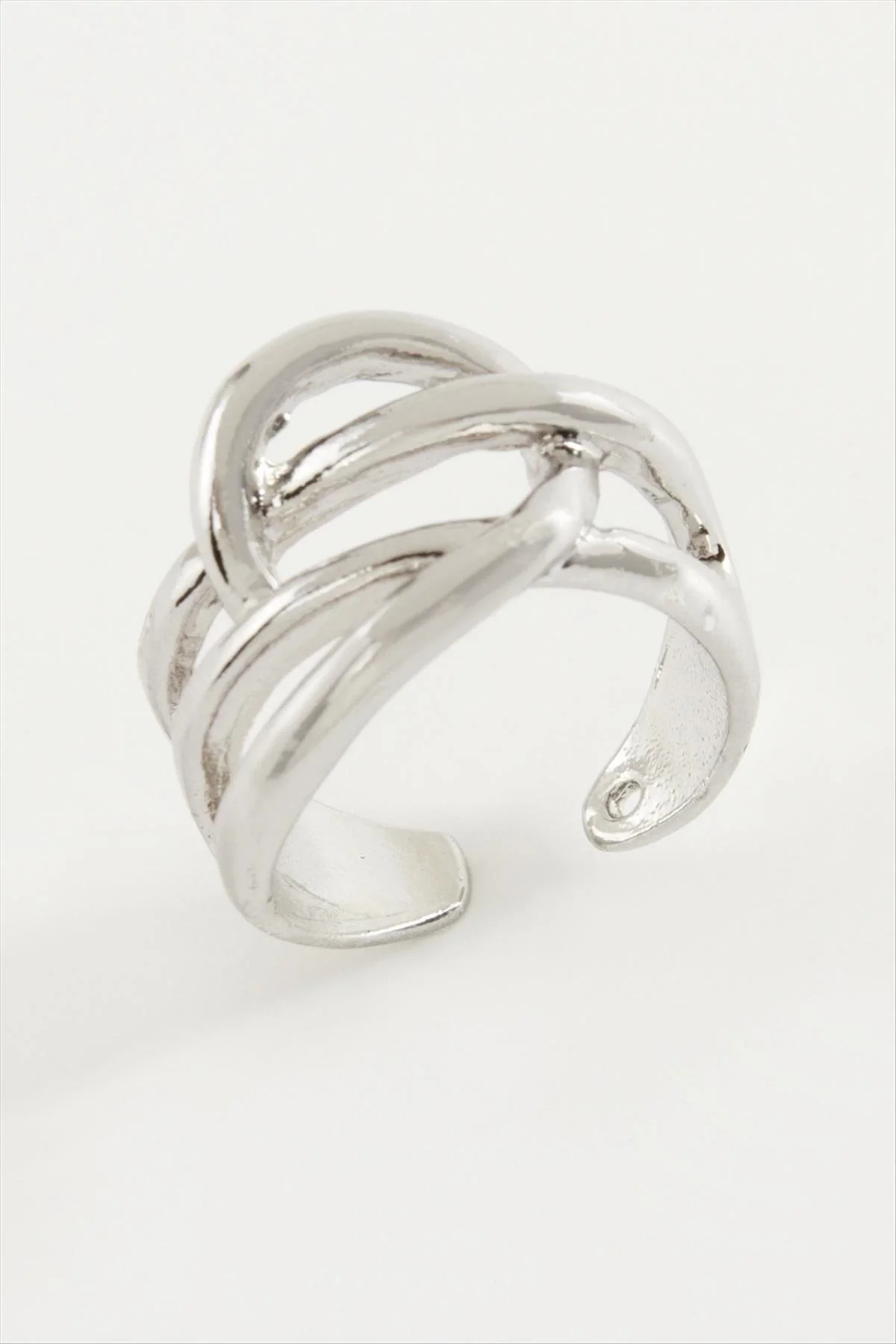 Oval Metal Yüzük