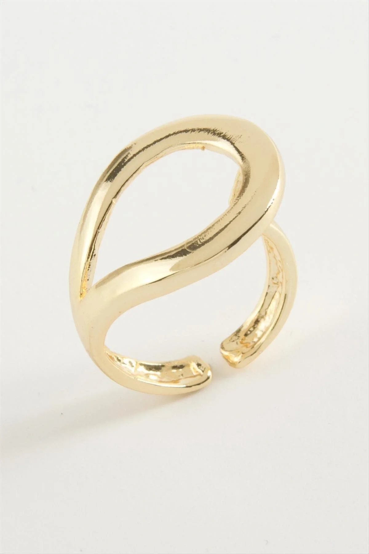 Oval Metal Yüzük