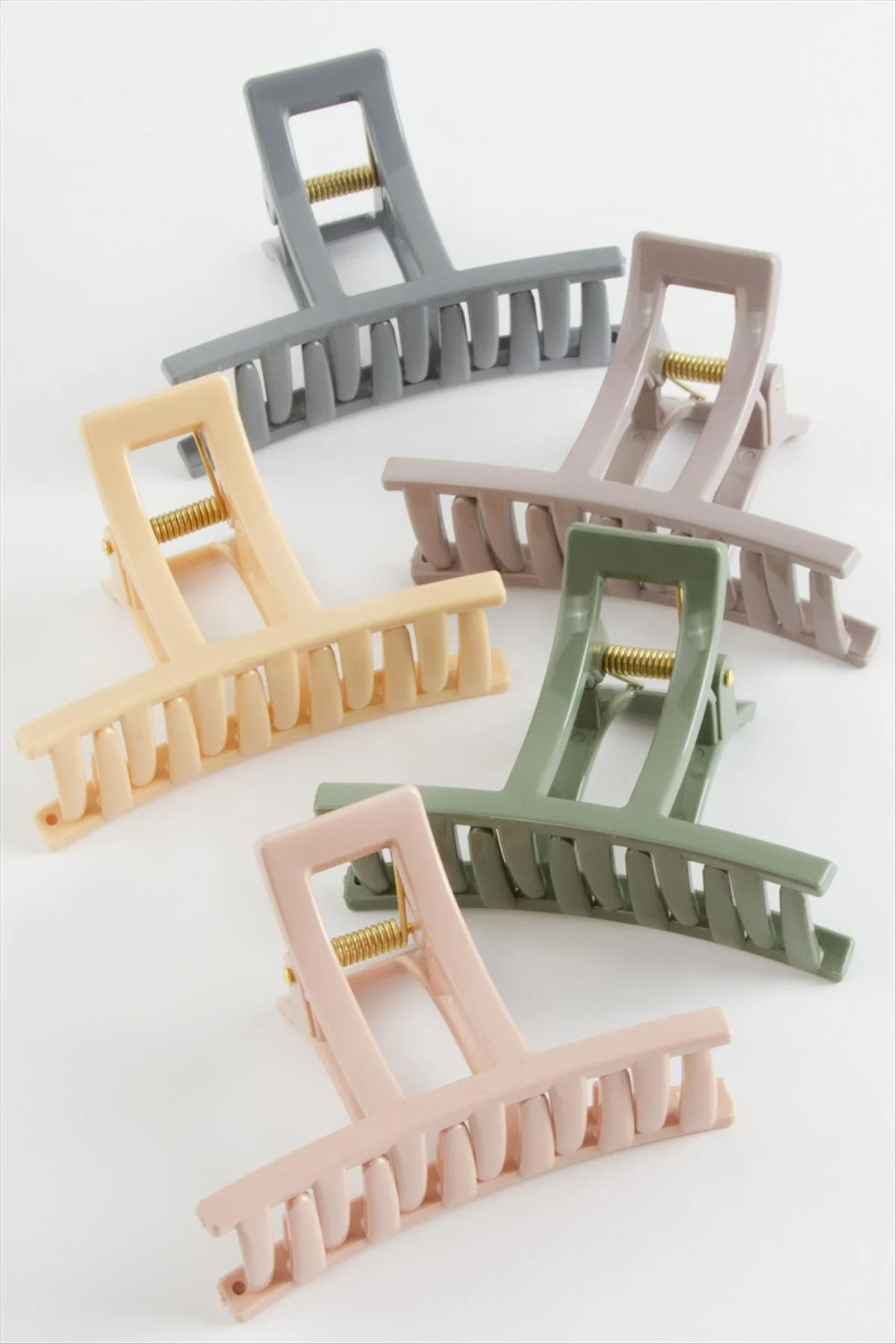 Oval Renkli Mandal Toka 8 cm