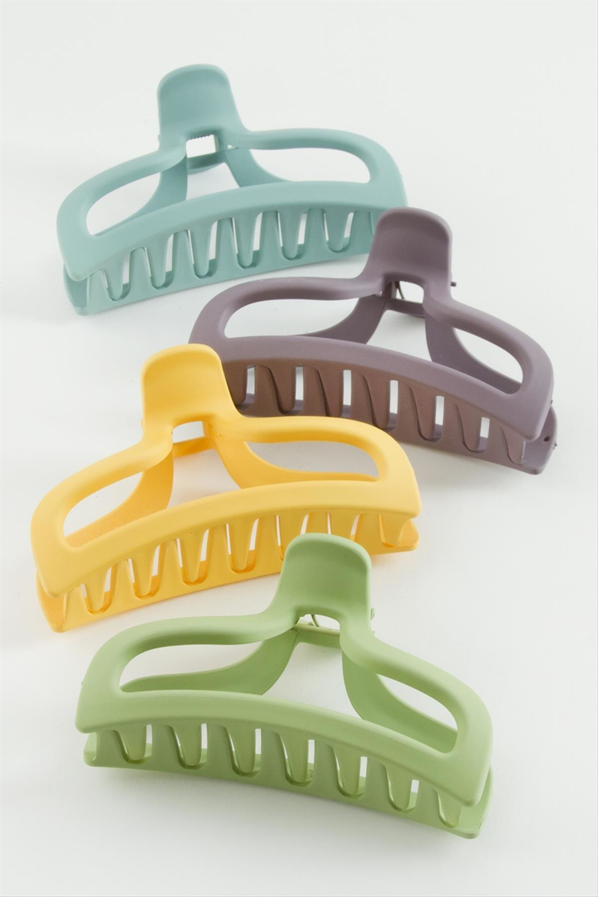 Oval Renkli Mandal Toka 9 Cm