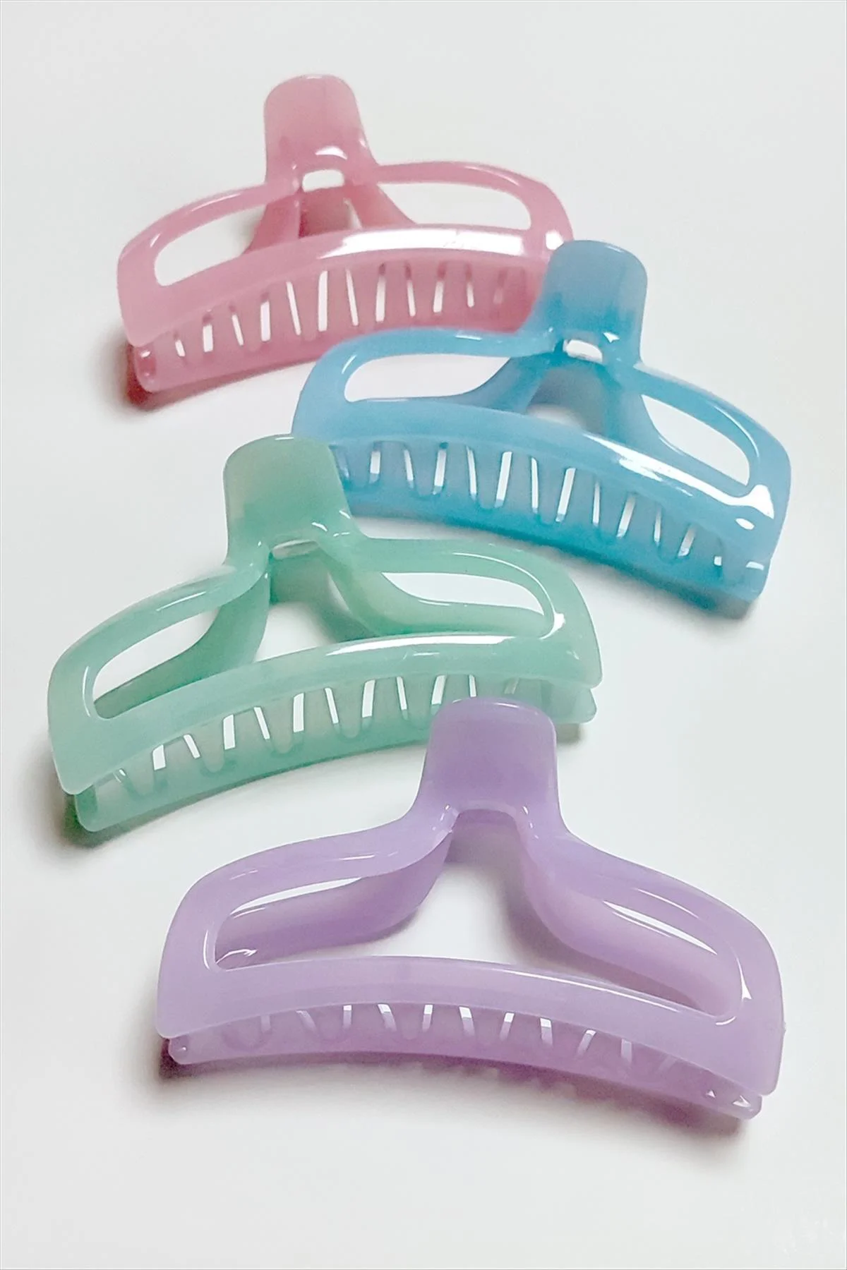 Oval Renkli Mandal Toka 11 cm