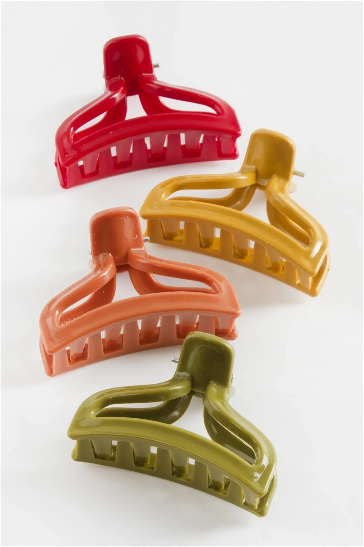 Oval Renkli Mandal Toka 6 cm