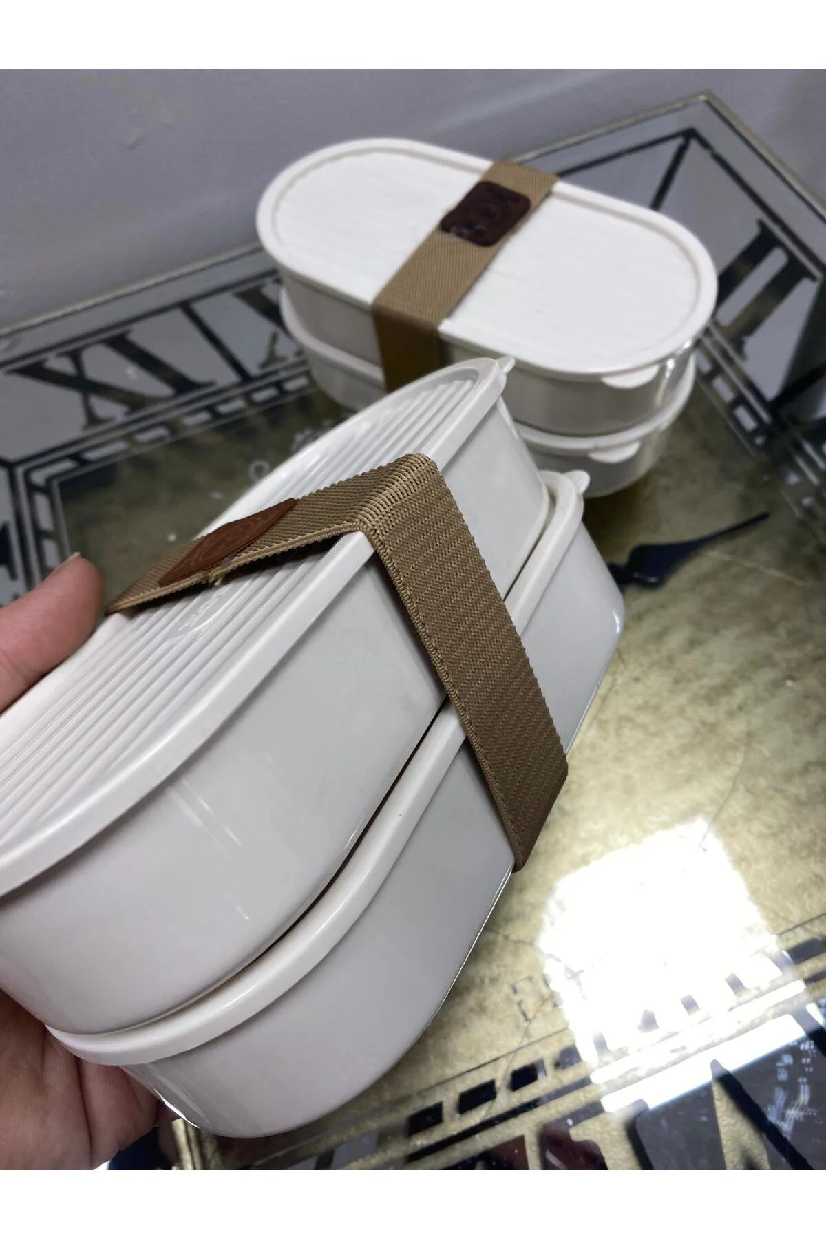 Oval Saklama Kabı 4 Lü