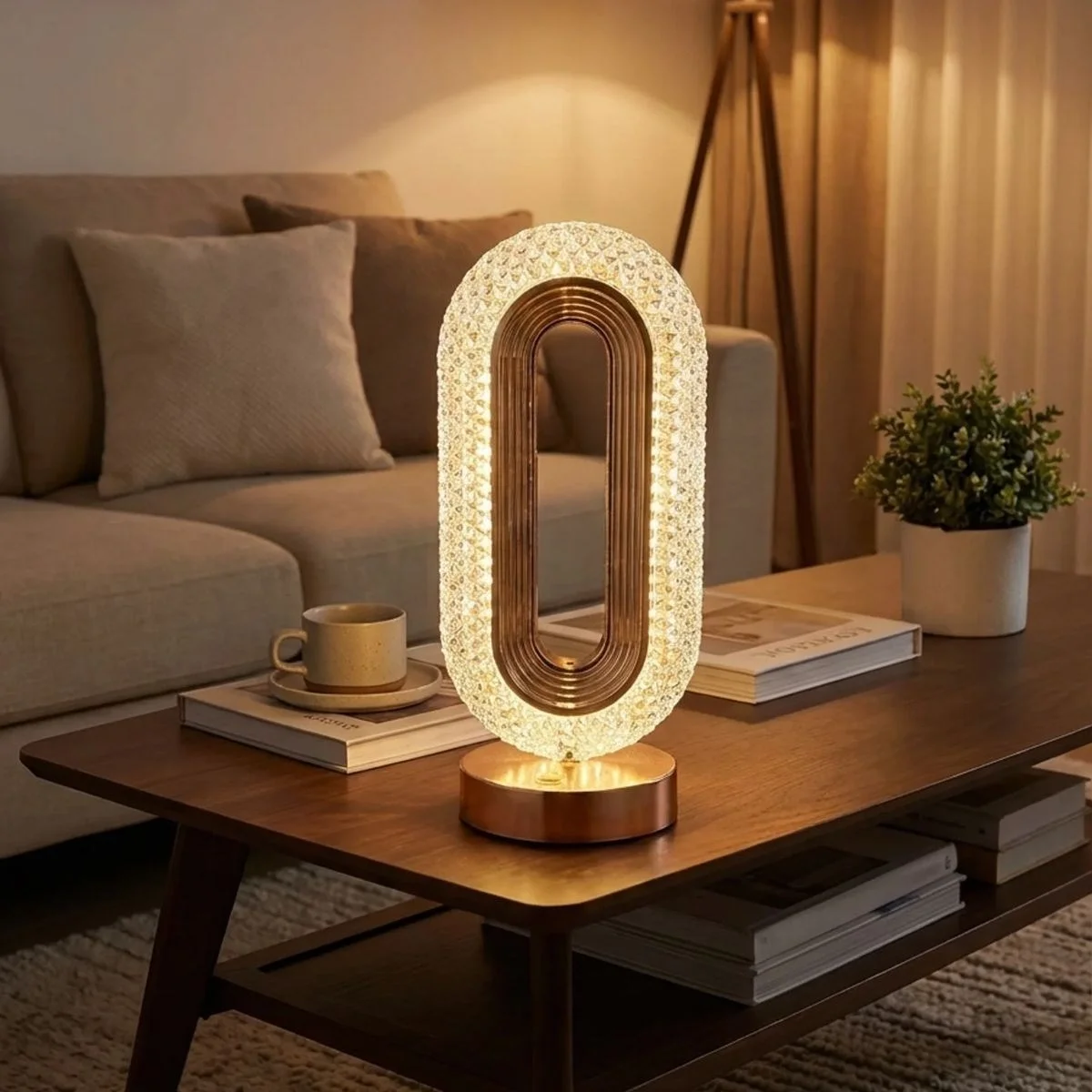 Oval Şeklinde Kristal Led Masa Lambası – Dokunmatik, 3 Renk Işık Modlu, Şarjlı Dekoratif Gece Lambası Bx40 Fiyatı, Yorumları ve Özellikleri
