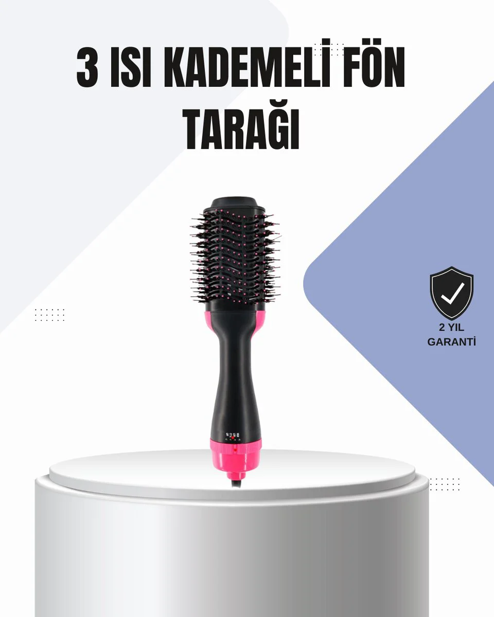 Oval Tasarımlı Profesyonel Fönlü Saç Şekillendirici Fiyatı, Yorumları ve Özellikleri
