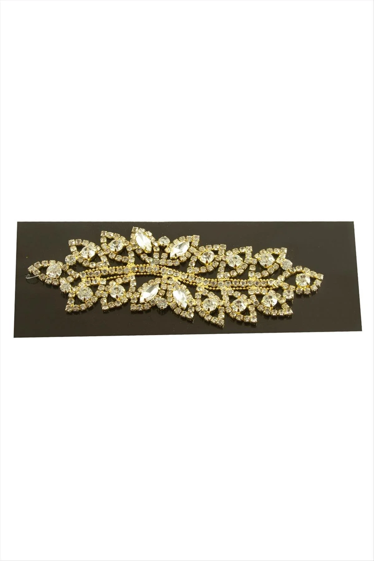 Oval Taşlı Alınlık Saç Aksesuarı