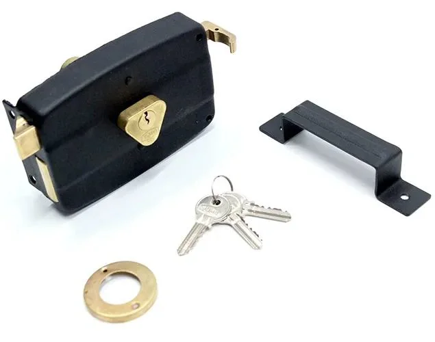 Oval Tirajlı Kilit - Karşılıklı Dış Kapı Kilidi 14 cm Fiyatı, Yorumları ve Özellikleri