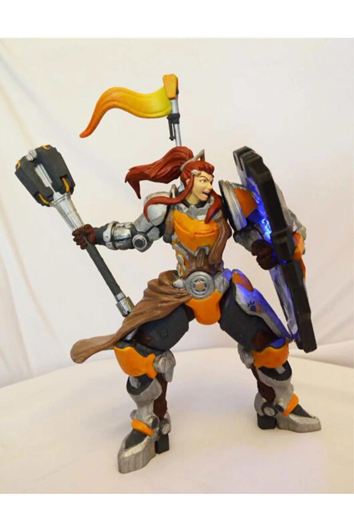 Overwatch Brigitte Figür Overwatch Brigitte Lindholm Figür Büyük Boy 25CM