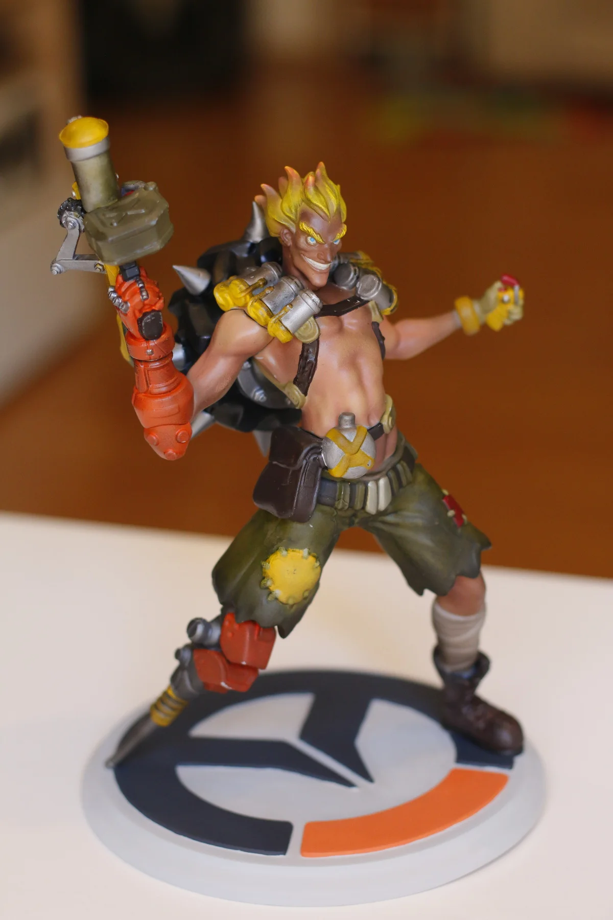 Overwatch Junkrat Figür Jamison Fawkes Figür Büyük Boy 25CM