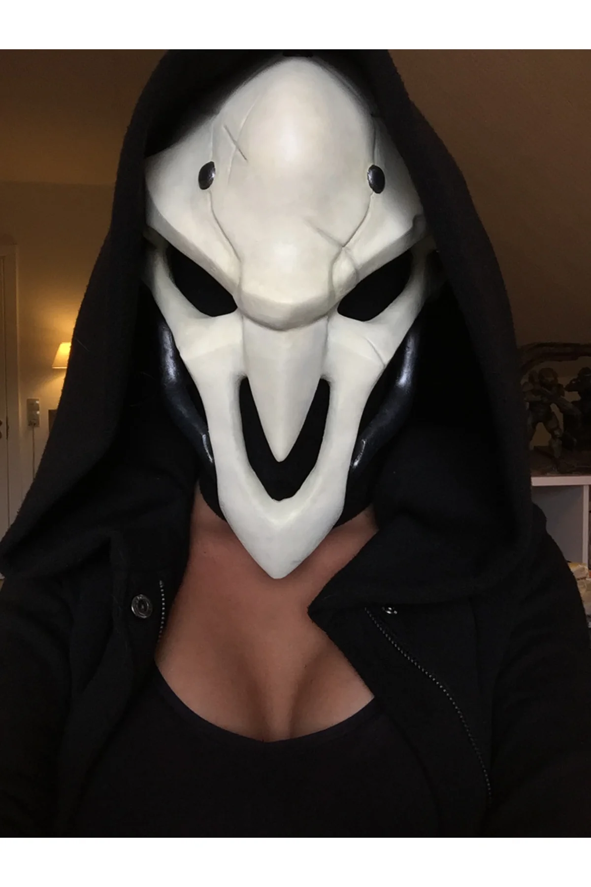 Overwatch Reaper Maske Cosplay Reaper Maske Giyilebilir