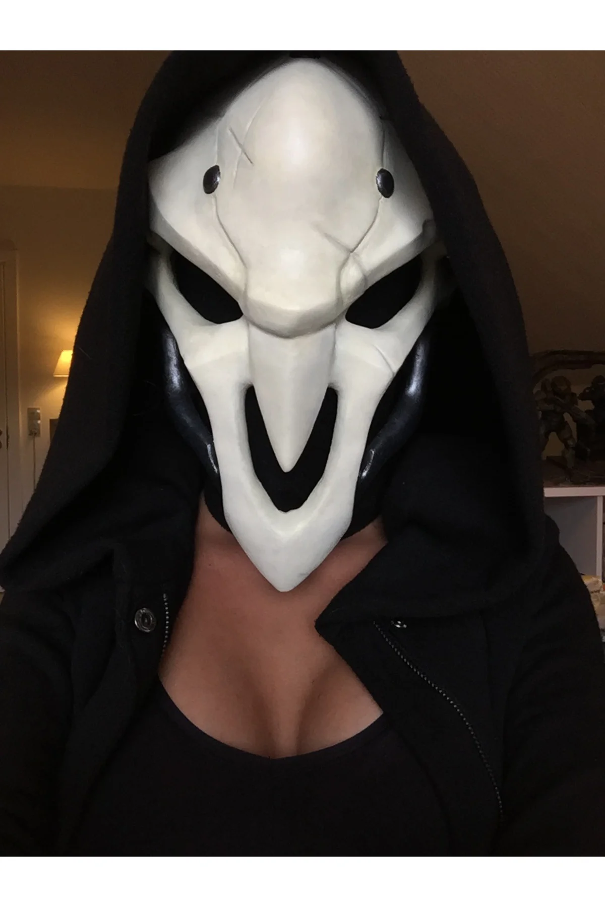 Overwatch Reaper Maske Cosplay Reaper Maske Giyilebilir