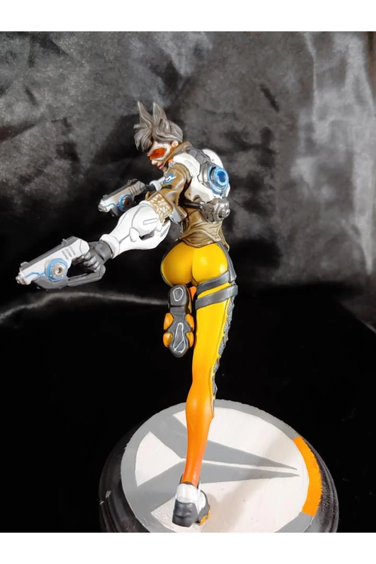Owerwatch Tracer Figür Lena Oxton Figür 25CM Büyük Boy