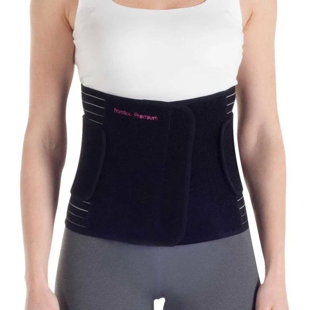 Owli Bamboo Premium Doğum Sonrası Korse Siyah