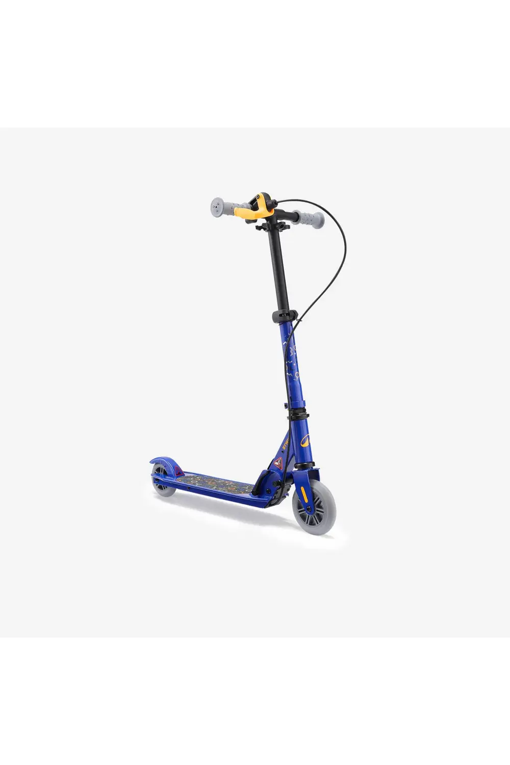 Oxelo Frenli Çocuk Scooterı - Mavi/turuncu - Play 5