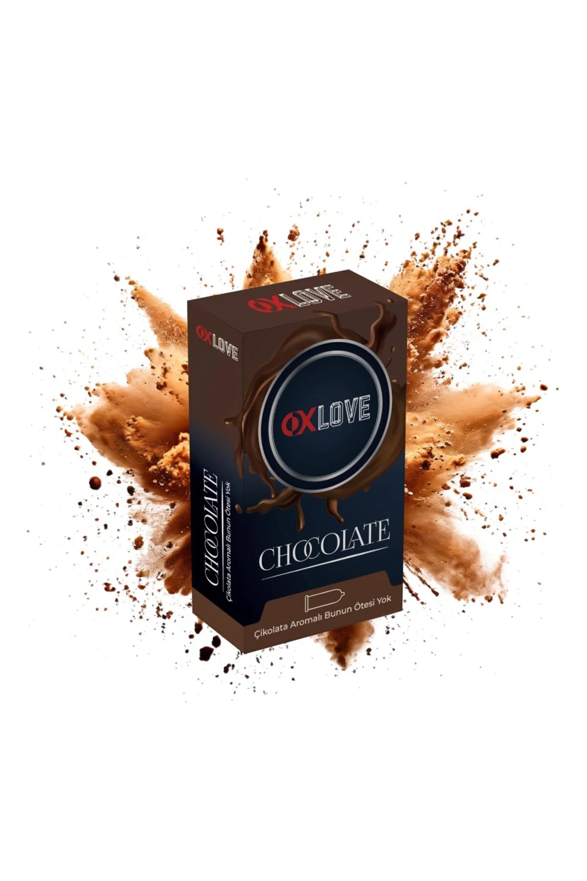 OxLove Chocolate Aromalı Prezervatif 10'lu 1 Kutu OxLove Chocolate Aromalı Prezervatif 10'lu 1 Kutu