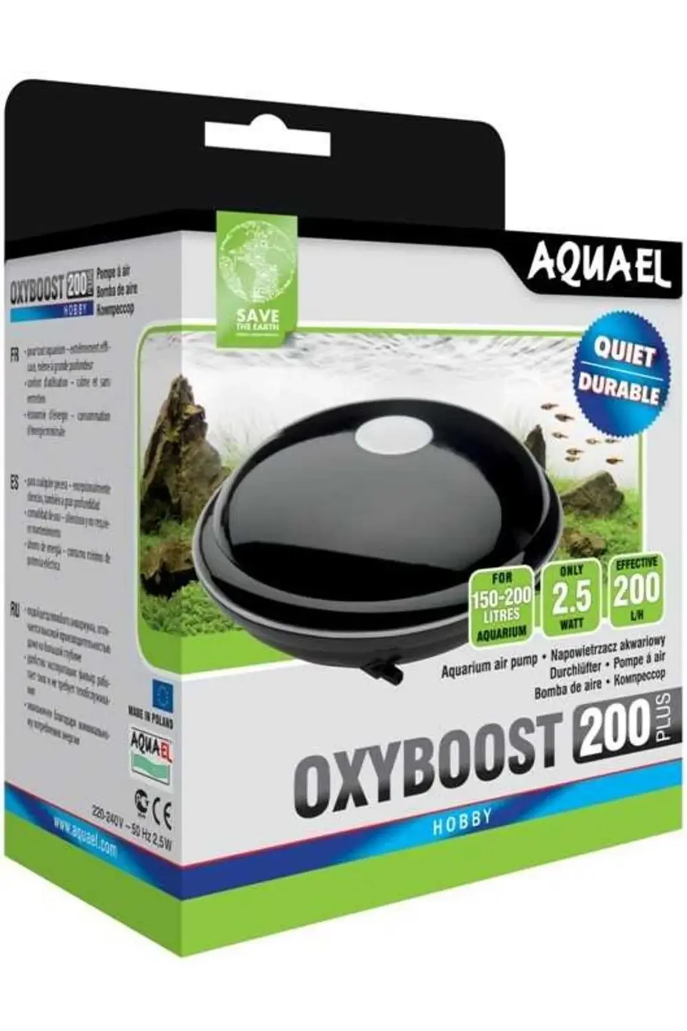 Oxyboost Ap-200 Plus Çift Çıkışlı Hava Motoru