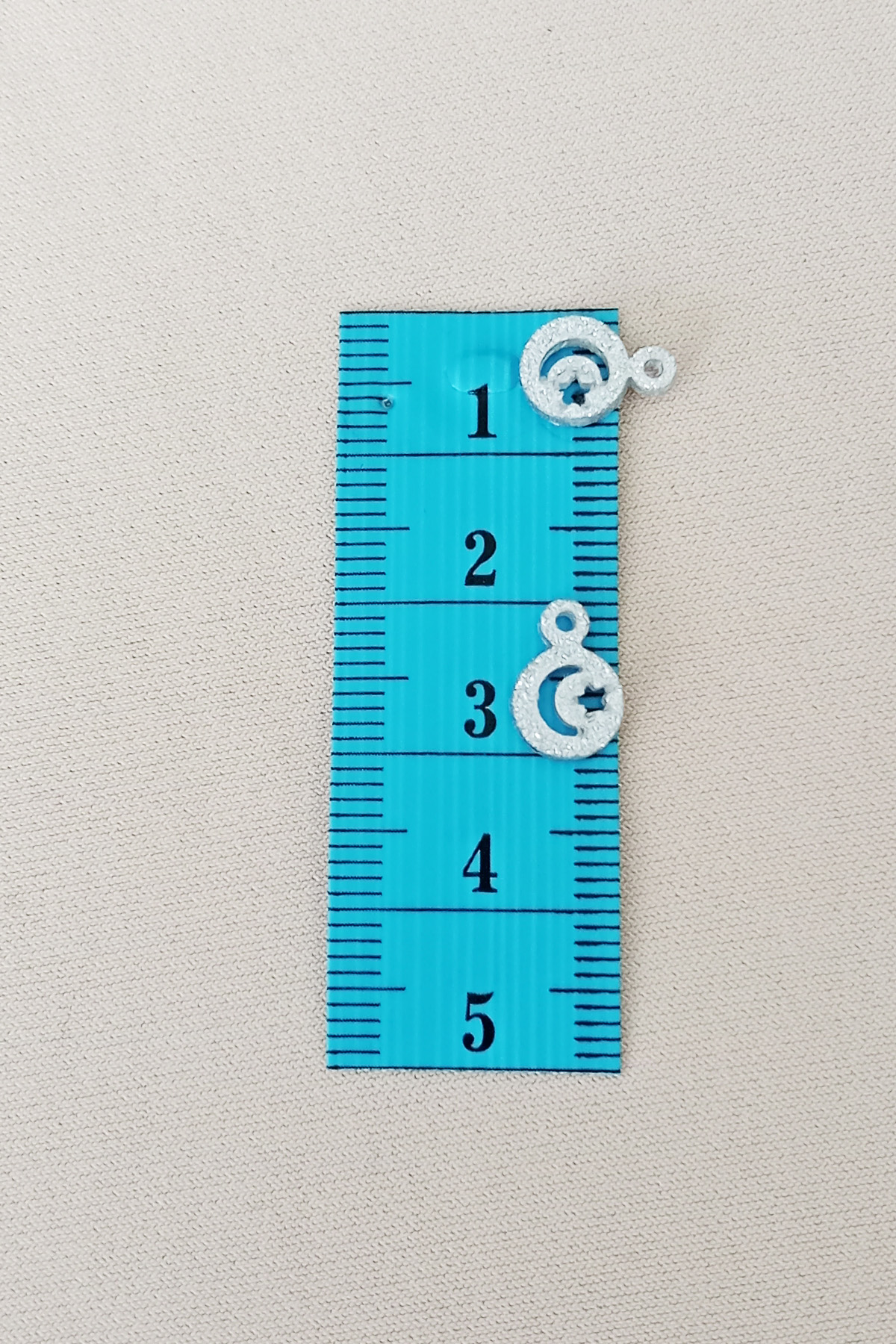 Oya Abiye Bileklik Kolye Pleksi Metalik Plastik Pul Gümüş Renk 24
