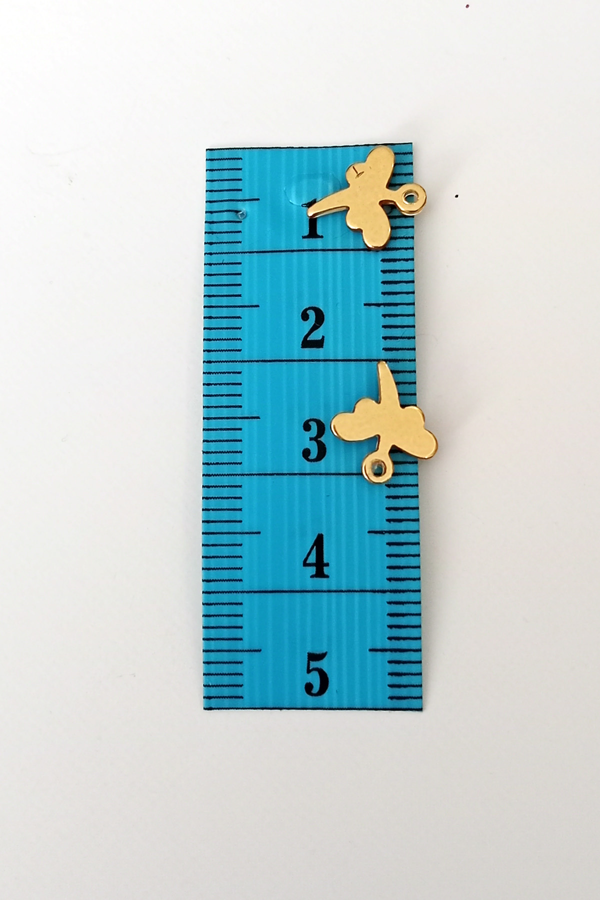 Just Cheap Store Oya Abiye Bileklik Kolye Pleksi Metalik Plastik Pul Altın Renk 24