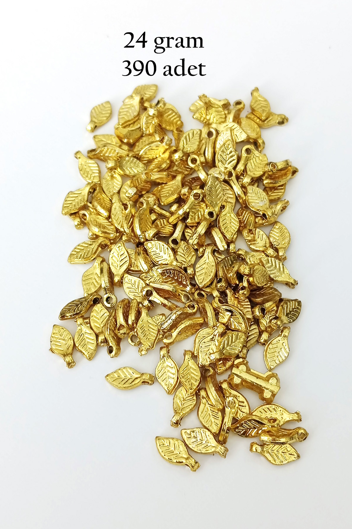 Just Cheap Store Oya Abiye Bileklik Kolye Pleksi Metalik Plastik Pul Altın Renk 24