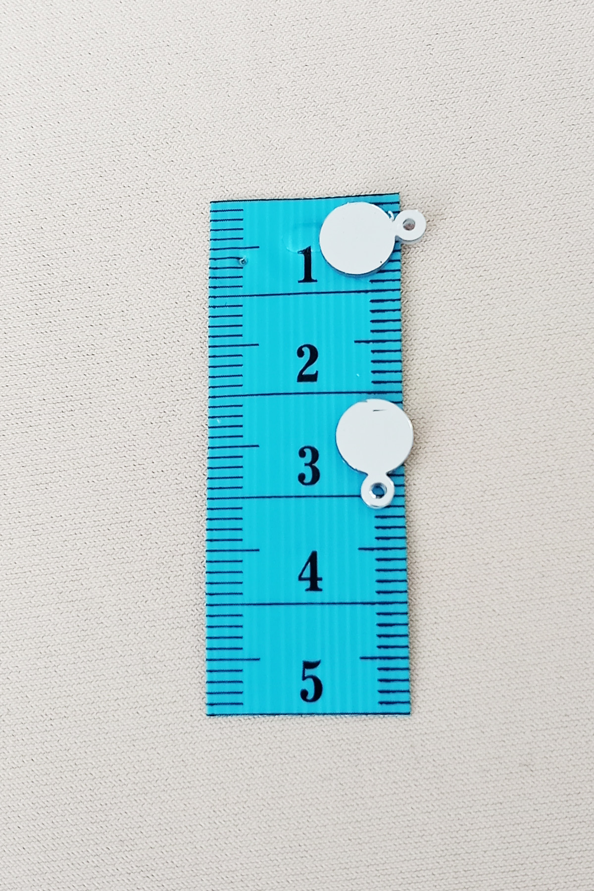 Oya Abiye Bileklik Kolye Pleksi Metalik Plastik Pul Gümüş Renk 24