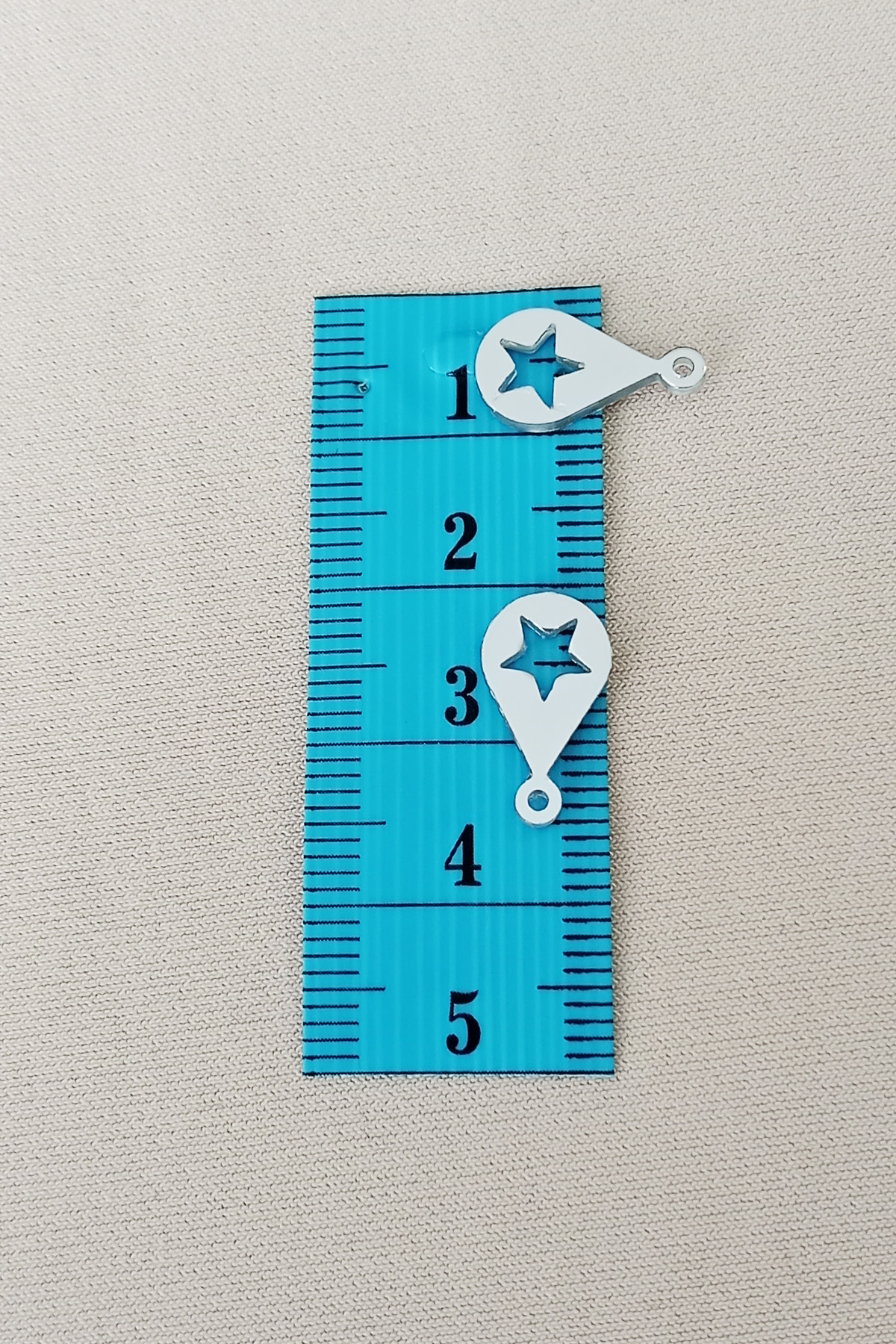 Oya Abiye Bileklik Kolye Pleksi Metalik Plastik Pul Gümüş Renk 24
