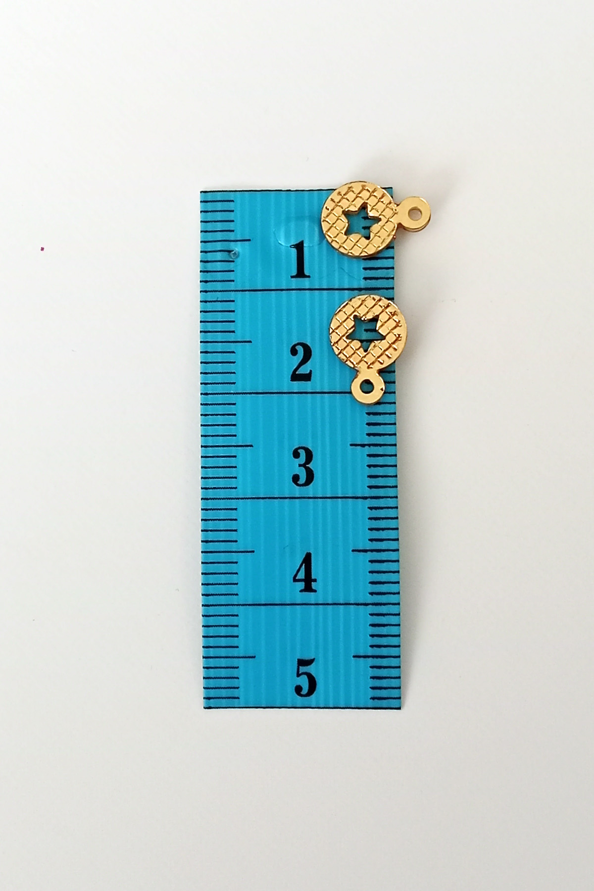 Just Cheap Store Oya Abiye Bileklik Kolye Pleksi Metalik Plastik Pul Altın Renk 24