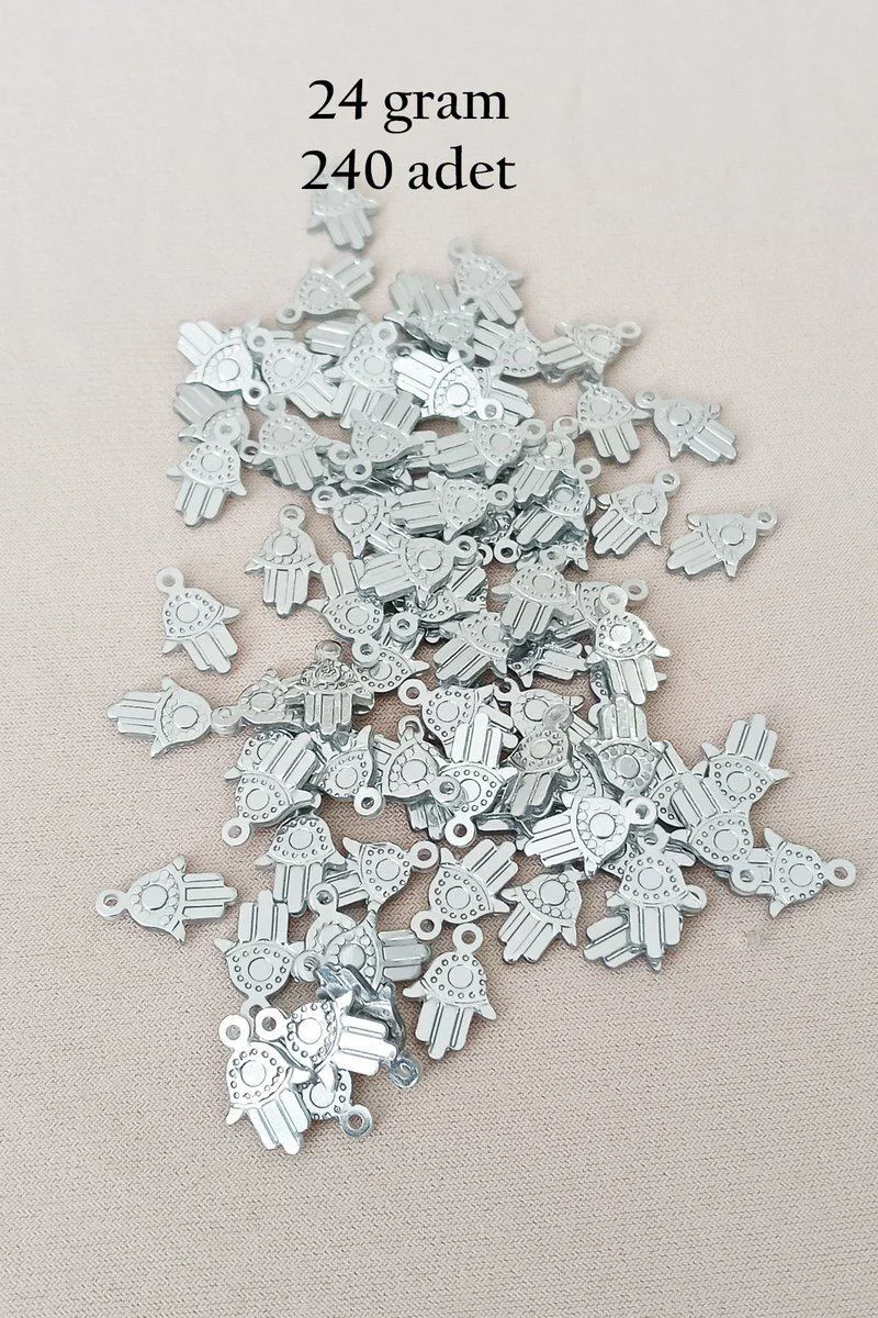 Oya Abiye Bileklik Kolye Pleksi Metalik Plastik Pul Gümüş Renk 240 Adet - El Yapımı Takı Üretimi İçin Fiyatı, Yorumları ve Özellikleri