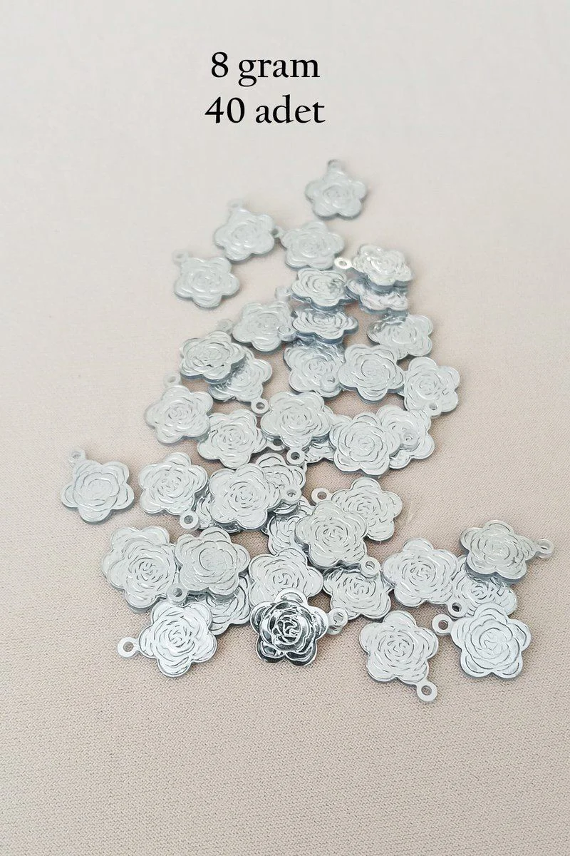 Oya Abiye Bileklik Kolye Pleksi Pul - Gümüş Metalik 40 Adet 8g Fiyatı, Yorumları ve Özellikleri
