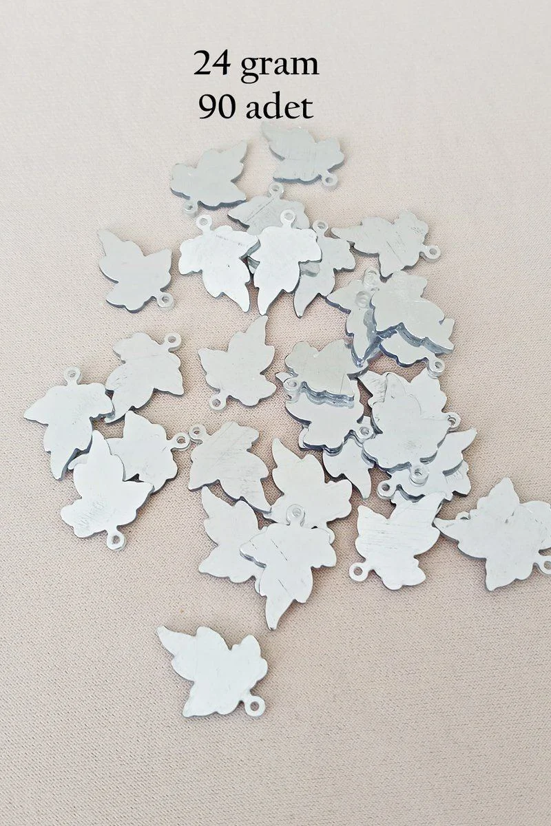 Oya Abiye Bileklik Kolye Pleksi Metalik Plastik Pul – Gümüş Renk 90 Adet Fiyatı, Yorumları ve Özellikleri