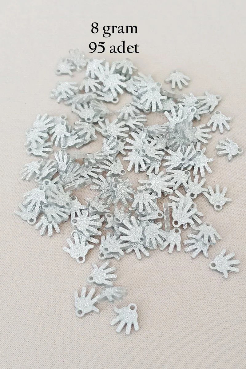 Oya Abiye Bileklik Kolye Pleksi Metalik Plastik Pul Gümüş Renk 8g 95 Adet - BNC519 Fiyatı, Yorumları ve Özellikleri