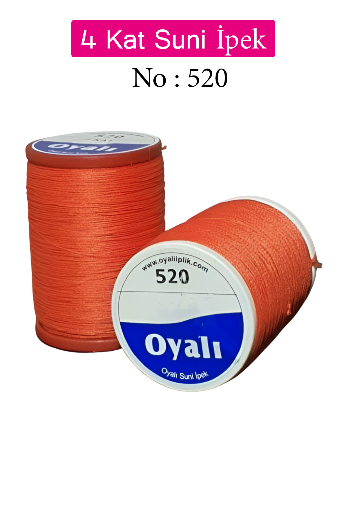 Oyalı 4 Kat Suni İpek İplik İğne Oyası Boncuk İpi Tığ Oyası No:52