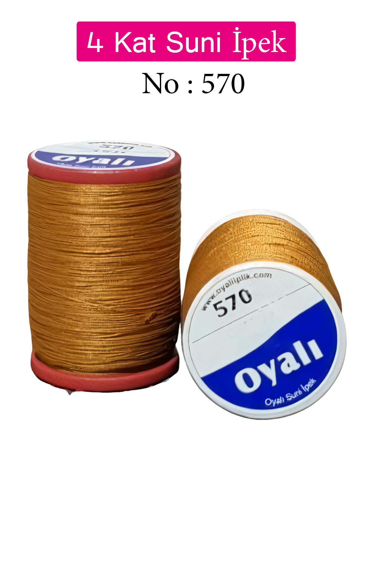 Oyalı 4 Kat Suni İpek İplik İğne Oyası Boncuk İpi Tığ Oyası No:57