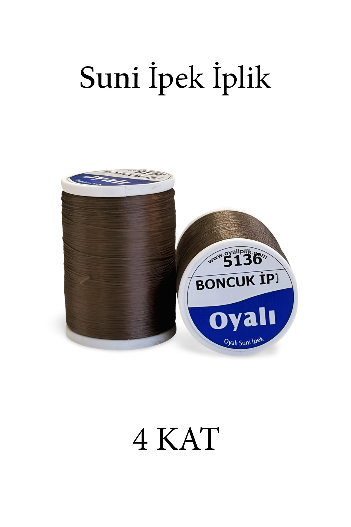 Oyalı 4 Kat Suni İpek İplik İğne Oyası Boncuk İpi Tığ Oyası No:51