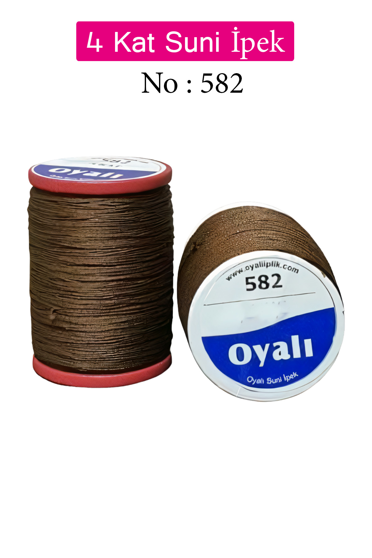 Oyalı 4 Kat Suni İpek İplik İğne Oyası Boncuk İpi Tığ Oyası No:58 Oyalı 4 Kat Suni İpek İplik İğne Oyası Boncuk İpi Tığ Oyası No:58