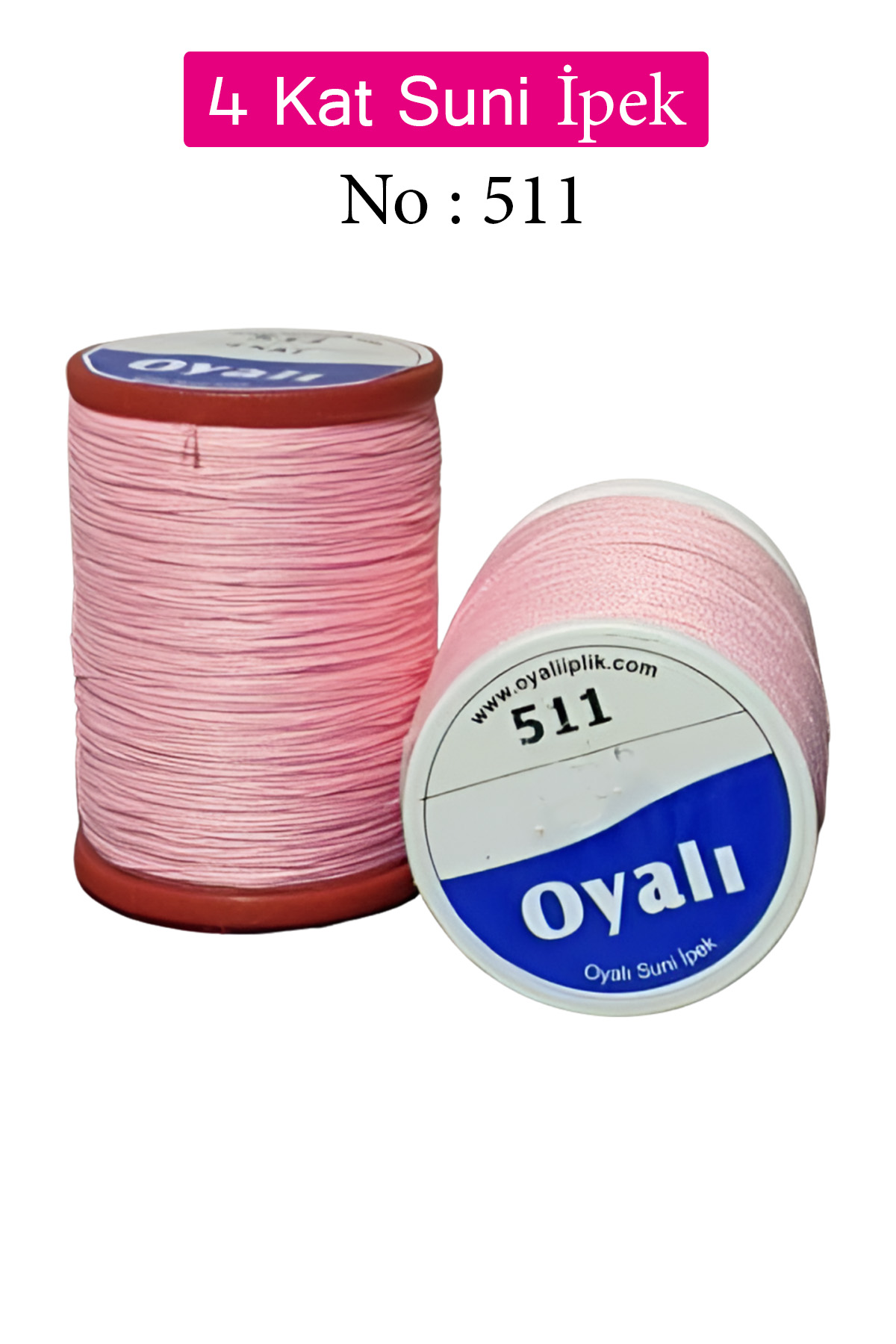 Oyalı 4 Kat Suni İpek İplik İğne Oyası Boncuk İpi Tığ Oyası No:51 Oyalı 4 Kat Suni İpek İplik İğne Oyası Boncuk İpi Tığ Oyası No:51