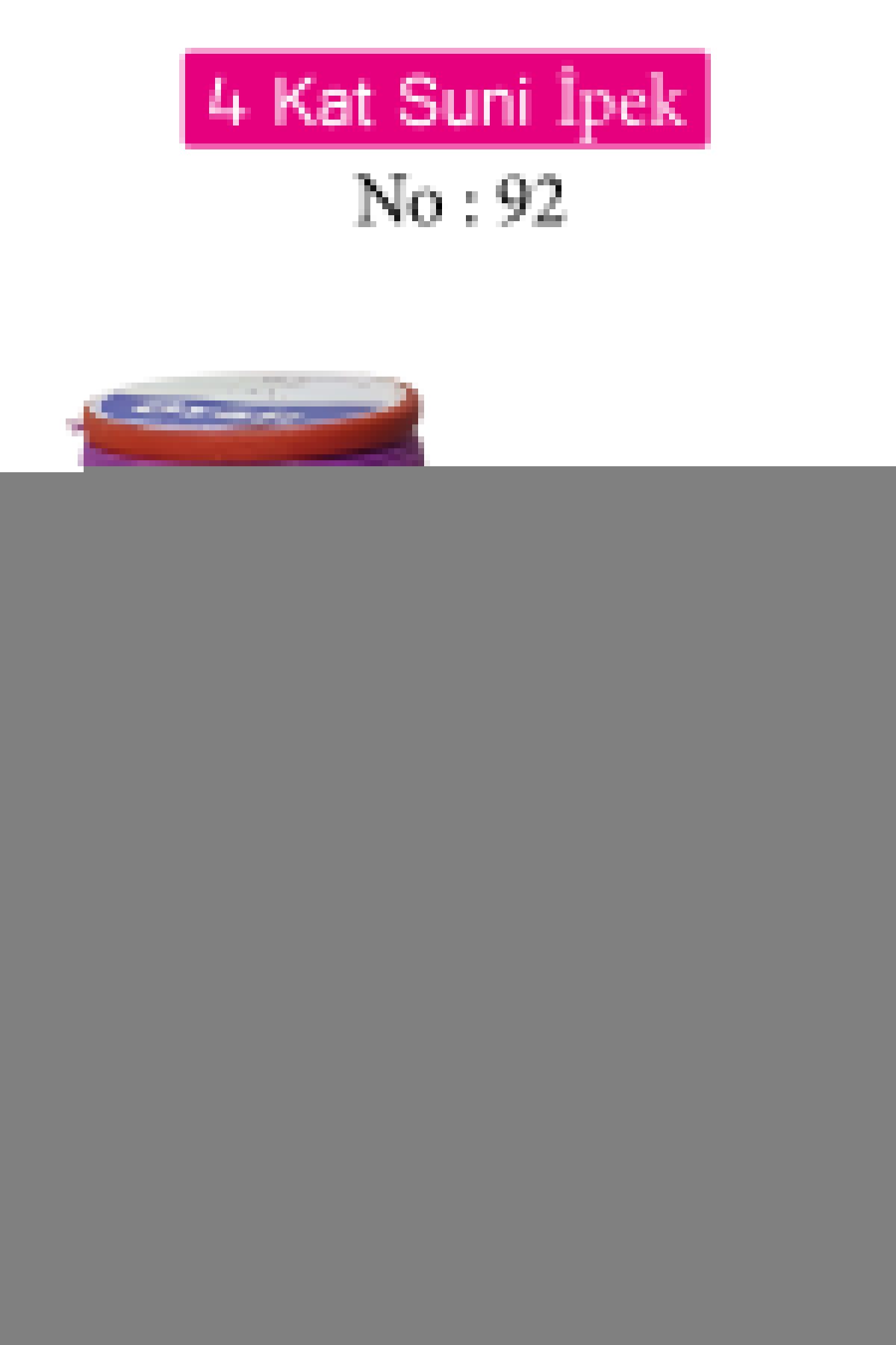 Oyalı 4 Kat Suni İpek İplik İğne Oyası Boncuk İpi Tığ Oyası No:92