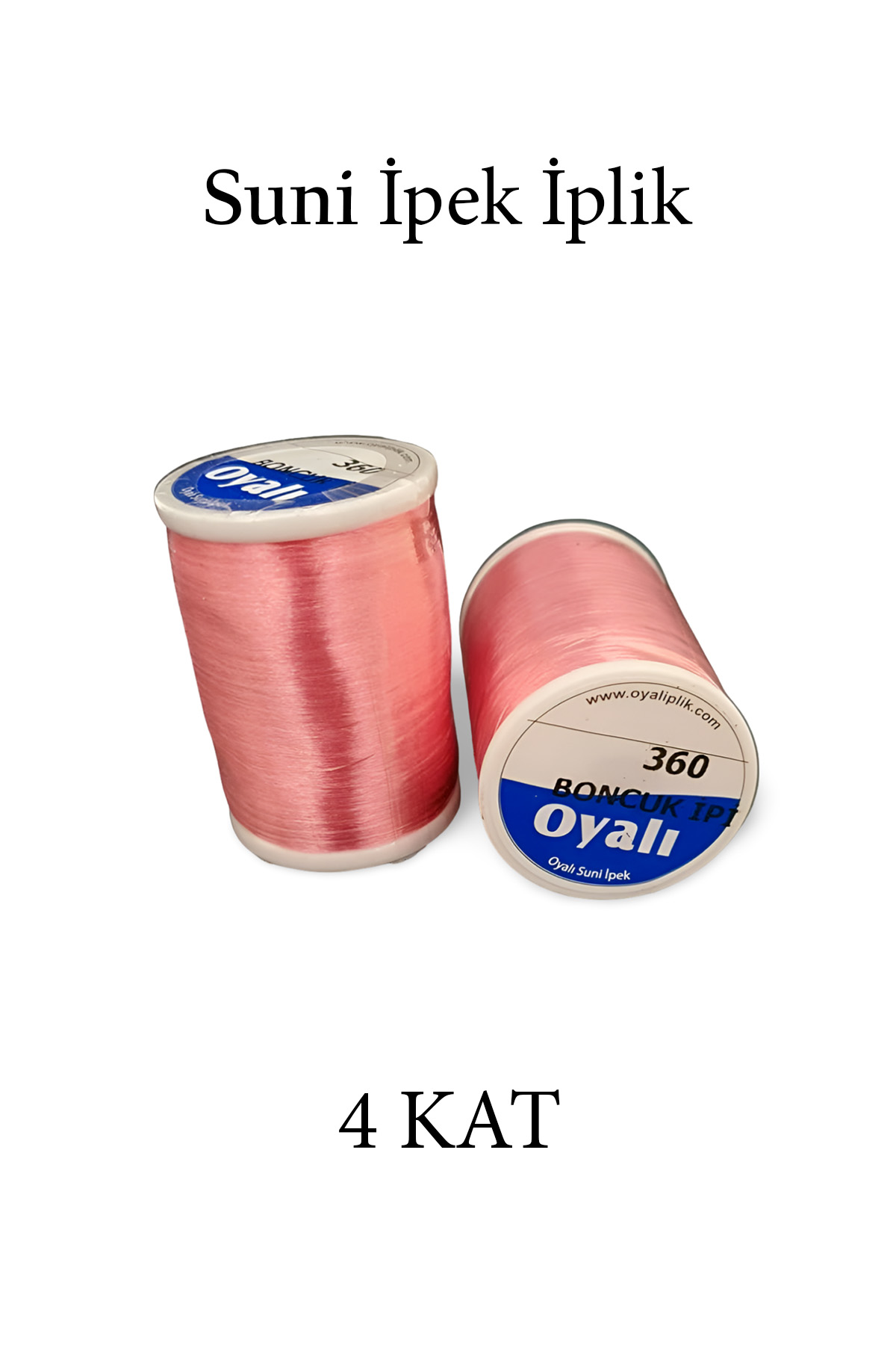 Oyalı 4 Kat Suni İpek İplik İğne Oyası Boncuk İpi Tığ Oyası No:36