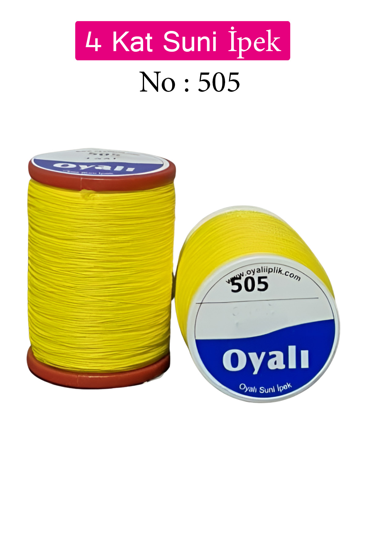 Oyalı 4 Kat Suni İpek İplik İğne Oyası Boncuk İpi Tığ Oyası No:50