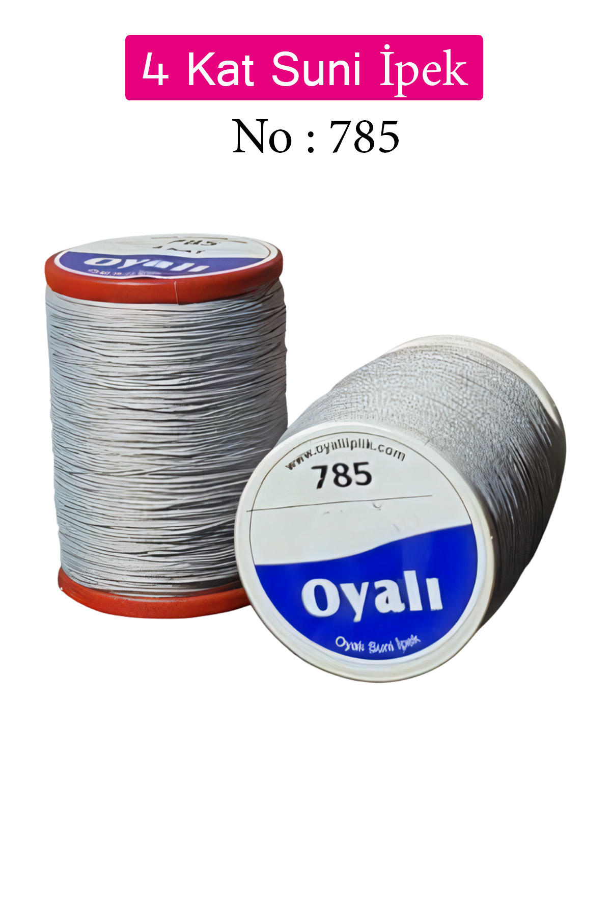 Oyalı 4 Kat Suni İpek İplik İğne Oyası Boncuk İpi Tığ Oyası No:78 Oyalı 4 Kat Suni İpek İplik İğne Oyası Boncuk İpi Tığ Oyası No:78