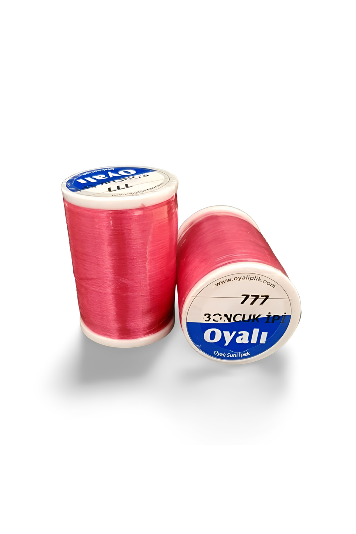 Oyalı 4 Kat Suni İpek İplik İğne Oyası Boncuk İpi Tığ Oyası No:77