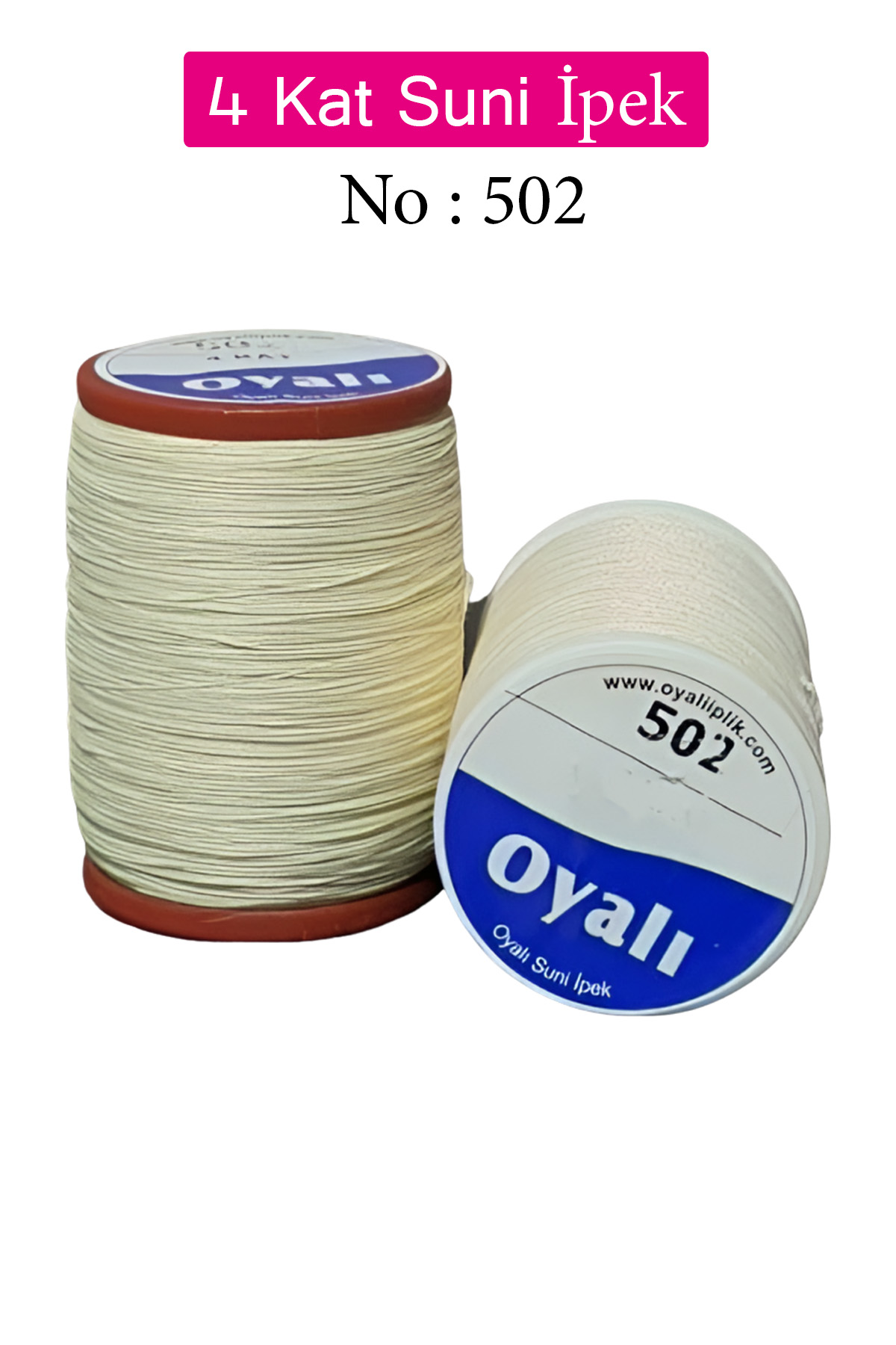 Oyalı 4 Kat Suni İpek İplik İğne Oyası Boncuk İpi Tığ Oyası No:50 Oyalı 4 Kat Suni İpek İplik İğne Oyası Boncuk İpi Tığ Oyası No:50