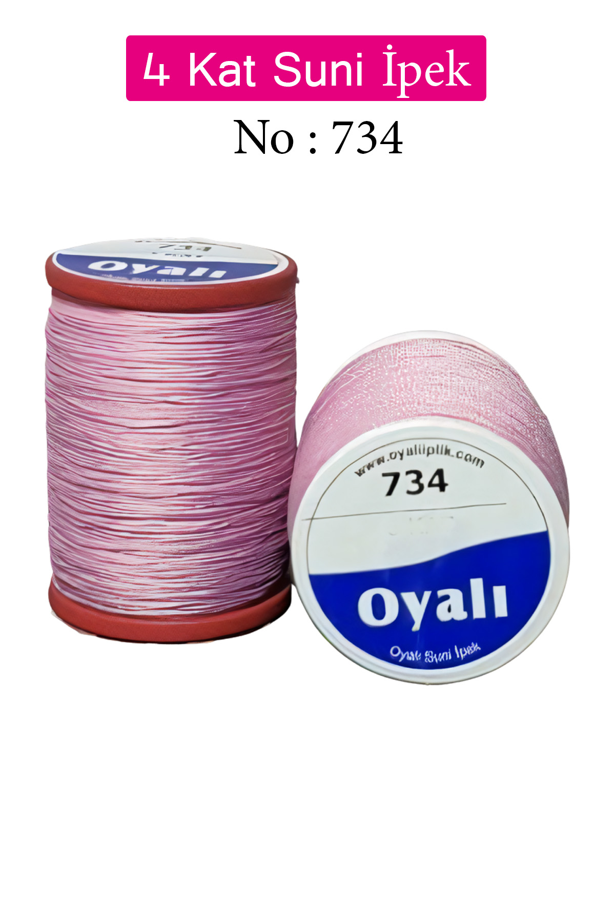 Oyalı 4 Kat Suni İpek İplik İğne Oyası Boncuk İpi Tığ Oyası No:73 Oyalı 4 Kat Suni İpek İplik İğne Oyası Boncuk İpi Tığ Oyası No:73