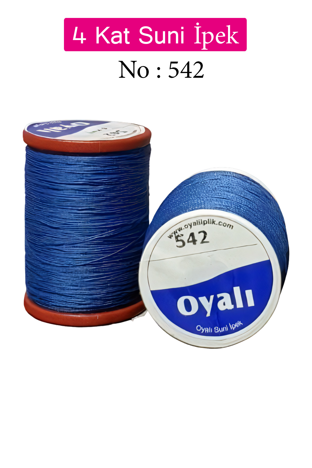 Oyalı 4 Kat Suni İpek İplik İğne Oyası Boncuk İpi Tığ Oyası No:54