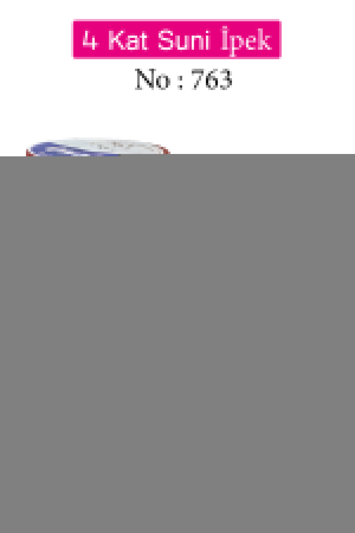 Oyalı 4 Kat Suni İpek İplik İğne Oyası Boncuk İpi Tığ Oyası No:76