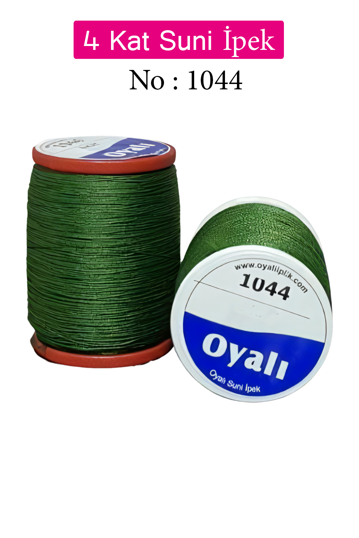 Oyalı 4 Kat Suni İpek İplik İğne Oyası Boncuk İpi Tığ Oyası No:10