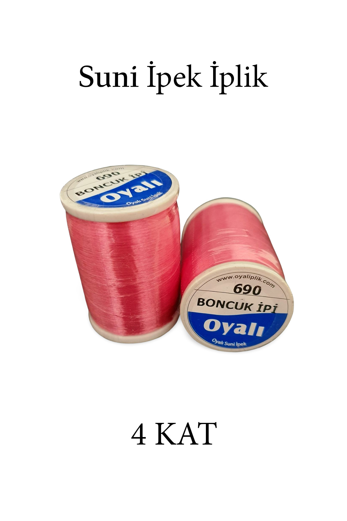 Oyalı 4 Kat Suni İpek İplik İğne Oyası Boncuk İpi Tığ Oyası No:69