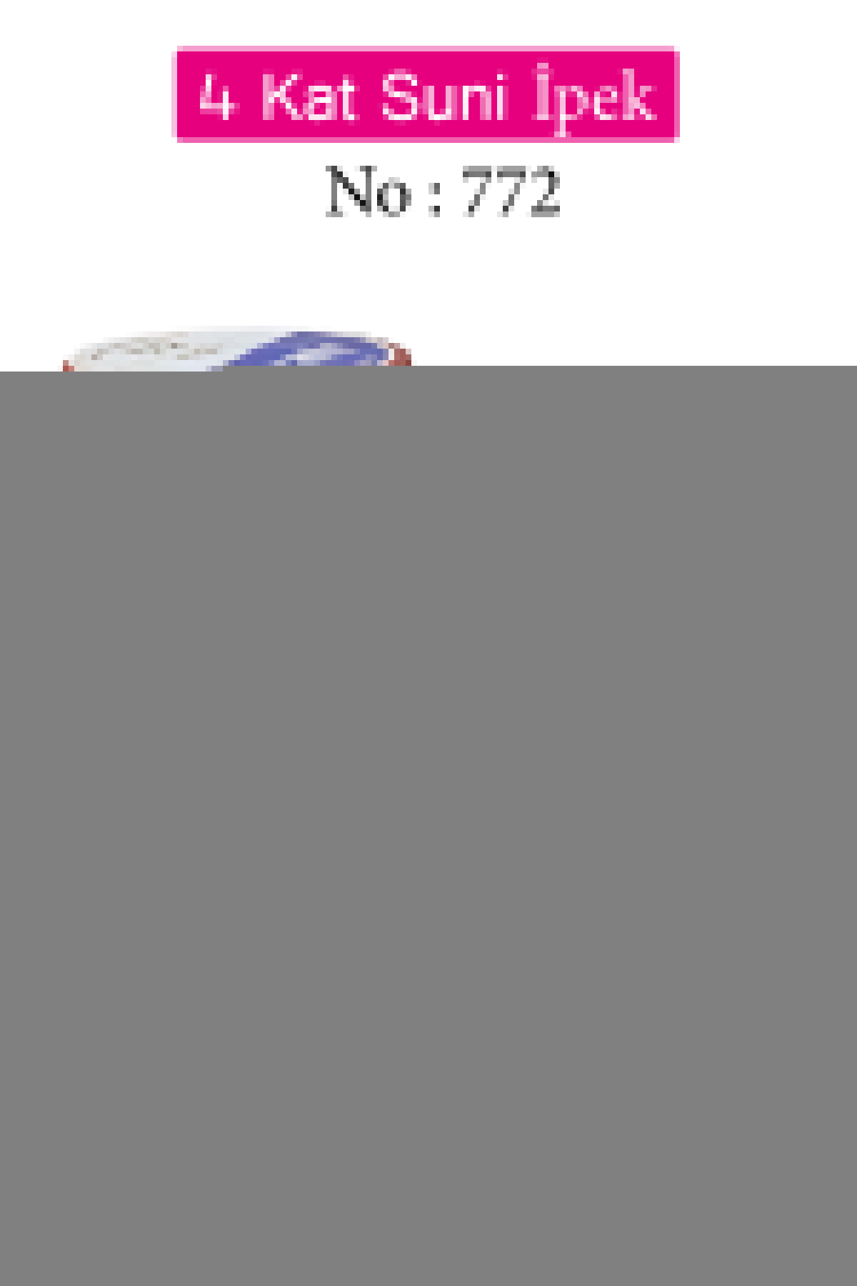 Oyalı 4 Kat Suni İpek İplik İğne Oyası Boncuk İpi Tığ Oyası No:77