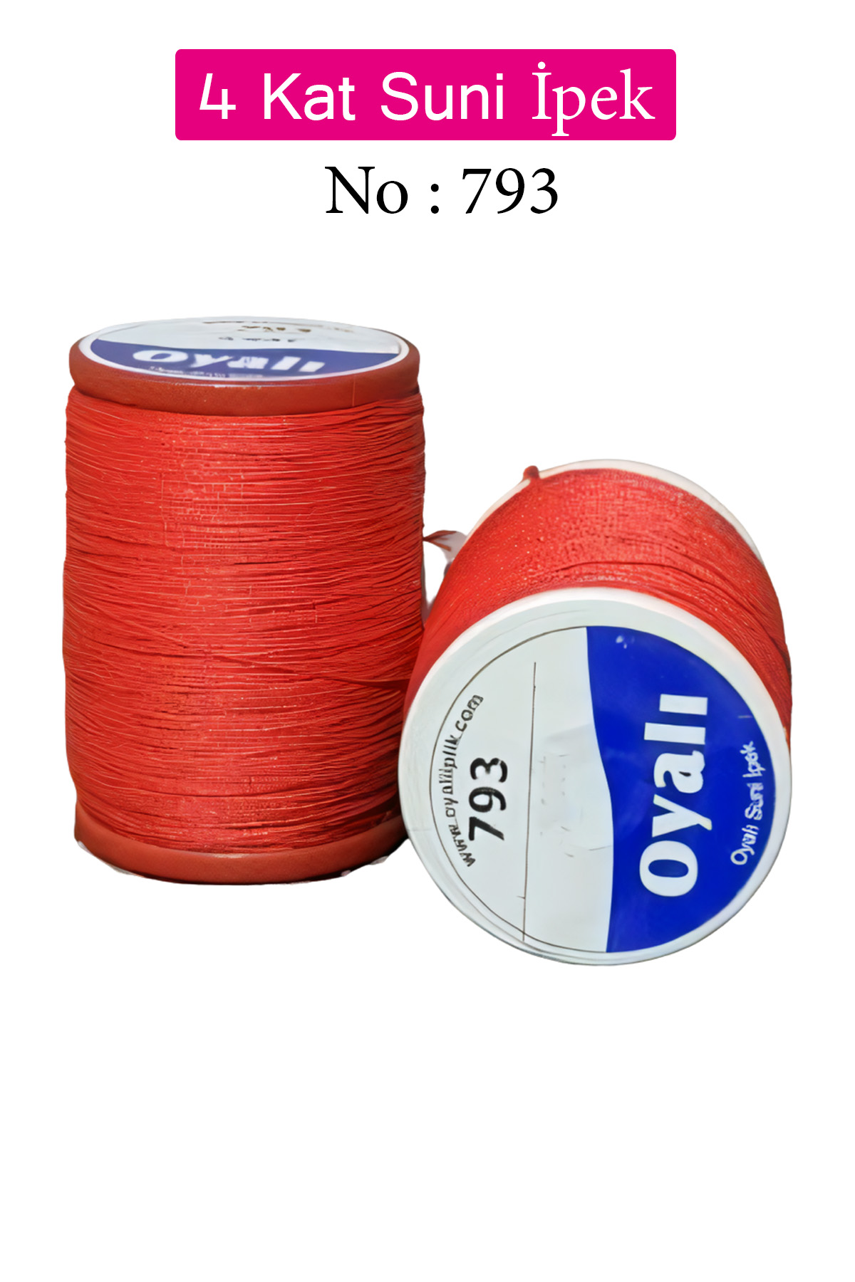 Oyalı 4 Kat Suni İpek İplik İğne Oyası Boncuk İpi Tığ Oyası No:79